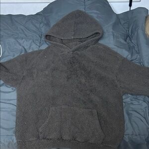 Cozy Brown Sherpa Hoodie